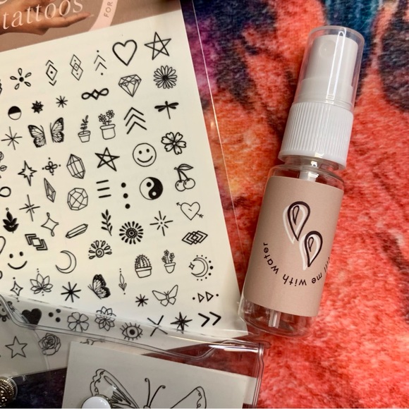 💜 Inked by Dani Nail Art Tattoo Set - NWT - Picture 5 of 9